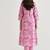 Light pink color rayon readymade kurta set