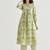 Light green color rayon readymade kurta set