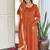 Orange color vichitra silk embroidered  anarkali suit