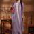 Lavender color viscose sttiched kurta set