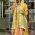 Yellow COlor Faux Georgette Embroidery Work Designer palazzo Set