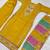 Yellow COlor Faux Georgette Embroidery Work Designer palazzo Set