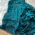 Teal Color Plain Fandy Satin Silk Saree