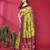 lemon wine  soft art silk blend banarasi jacuard work designer party wear saree with unstitched blouse piece