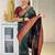 green maroon  soft art silk blend banarasi jacuard work designer party wear saree with unstitched blouse piece