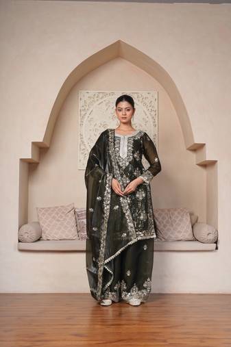 Sequin Glitz Evening Set