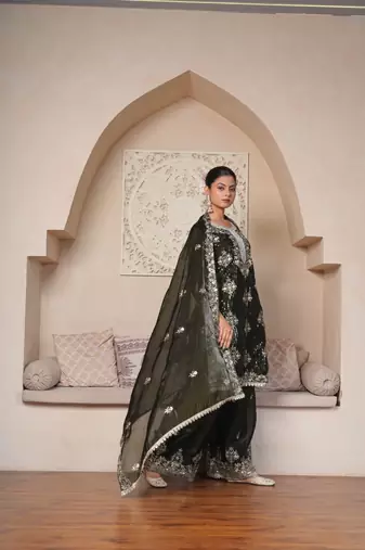 Sequin Glitz Evening Set