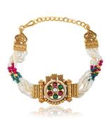 Pearl bead multi strand bracelet for women