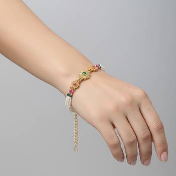 Pearl bead multi strand bracelet for women 4