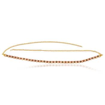 Brass gold pearl kundan traditional waistband ethnic kamarbandh for women wedding bridal jewellery 1