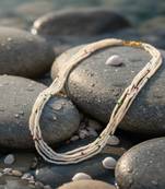 Natural pearl bead  necklace for women