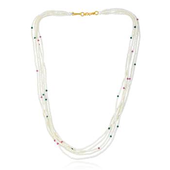 Natural pearl bead  necklace for women 3