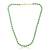 Created emerald necklace for women