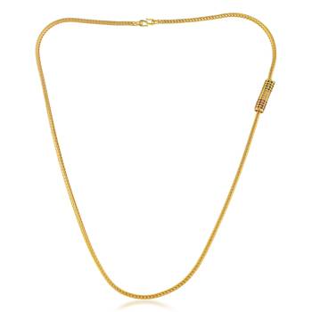 Brass gold natural ruby emerald diamond kakinada necklace chain for women traditional bridal jewellery 1