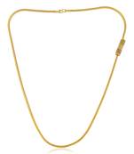 Brass gold natural ruby emerald diamond kakinada necklace chain for women traditional bridal jewellery