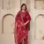 Deep Berry Velvet Salwar suit set