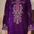 Royal Violet Velvet Salwar suit set