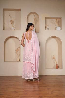 Soft Petal Sequined Set 3