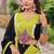 Beauteous Black Lace Work Cotton Navratri Special Lehenga Choli With Dupatta