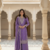 Elegant Ethnic Palazzo With Dupatta Lavender palazzo Suit Set