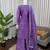 Elegant Ethnic Palazzo With Dupatta Lavender palazzo Suit Set