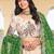 Sumptuous Off-White Sequins Tissue Silk Event Wear Lehenga Choli With Green Dupatta