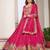 pink vichitra fabric lehenga choli with sequins