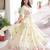 off white sequins & zari embroidered silk lehenga
