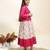 Pink printed cotton dress