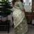 Women’s soft plain linen cotton saree with kalamkari ultra hd digital print, wax finish & handmade zalar