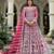 Purple senhora dresses festive special ready-made anarkali suit