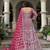 Purple senhora dresses festive special ready-made anarkali suit