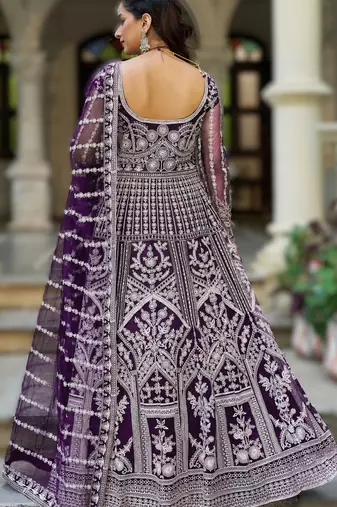 Pink senhora dresses festive special ready-made anarkali suit