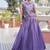 purple gold crush embroidered lehenga choli