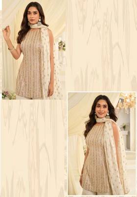 Cream embroidered silk pakistani-salwar-kameez 2