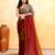 Women's multi embellished handloom cotton saree
