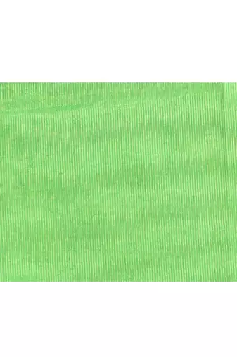 green embellished cotton blend zari check handloom saree