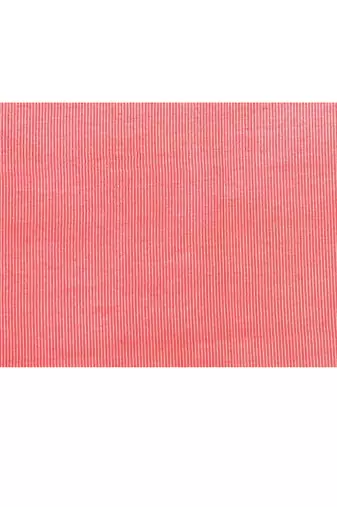 rani pink embellished cotton blend zari check handloom saree