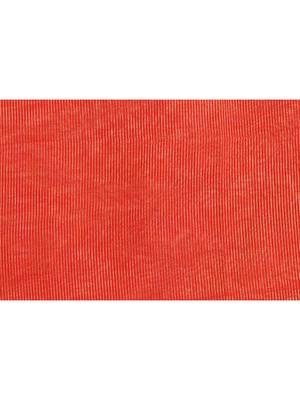 red embellished cotton blend zari check handloom saree 5
