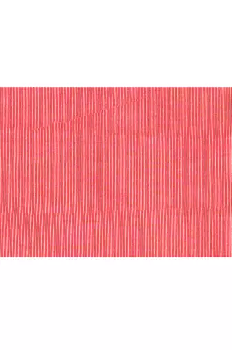 pink embellished cotton blend zari check handloom saree