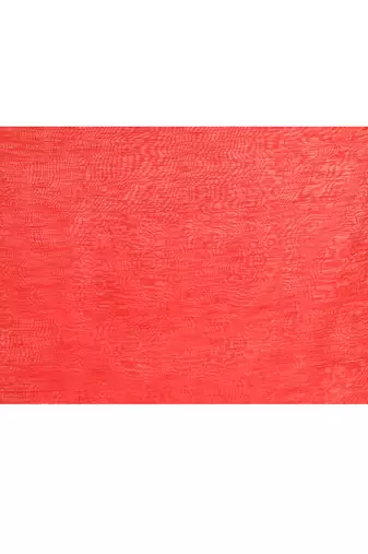 red embellished cotton blend zari border handloom saree