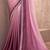 Onion pink shaded chiffon heavy embroidery and sequin work partywear saree
