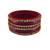 Kundan stud colour multi pack of 8 material acrylic bangle