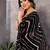 black striped georgette saree with lace border & blouse piece