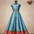 Patola Print SemiStitched Satin Lehenga choli
