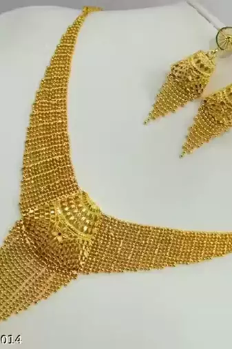 Indian bollywood gold plated kundan choker bridal necklace earrings jewelry set