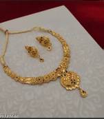 Indian bollywood gold plated kundan choker bridal necklace earrings jewelry set