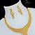 Indian bollywood gold plated kundan choker bridal necklace earrings jewelry set