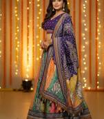 Garba Special Cotton SemiStitched Lehenga choli