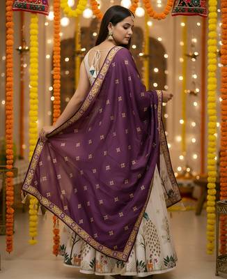 Garba Special Cotton SemiStitched Lehenga choli 2